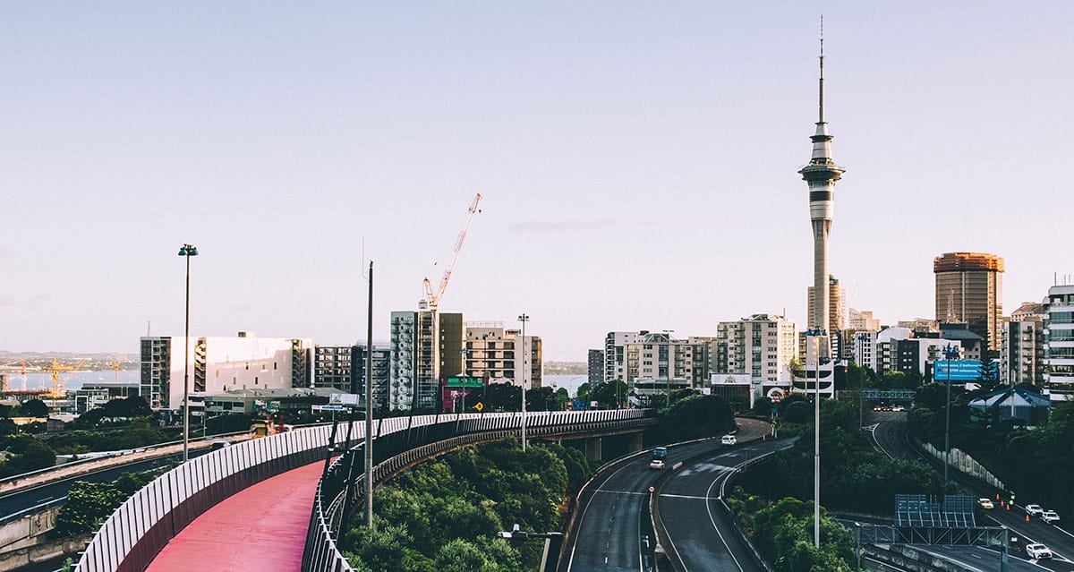 Photo background of Auckland City